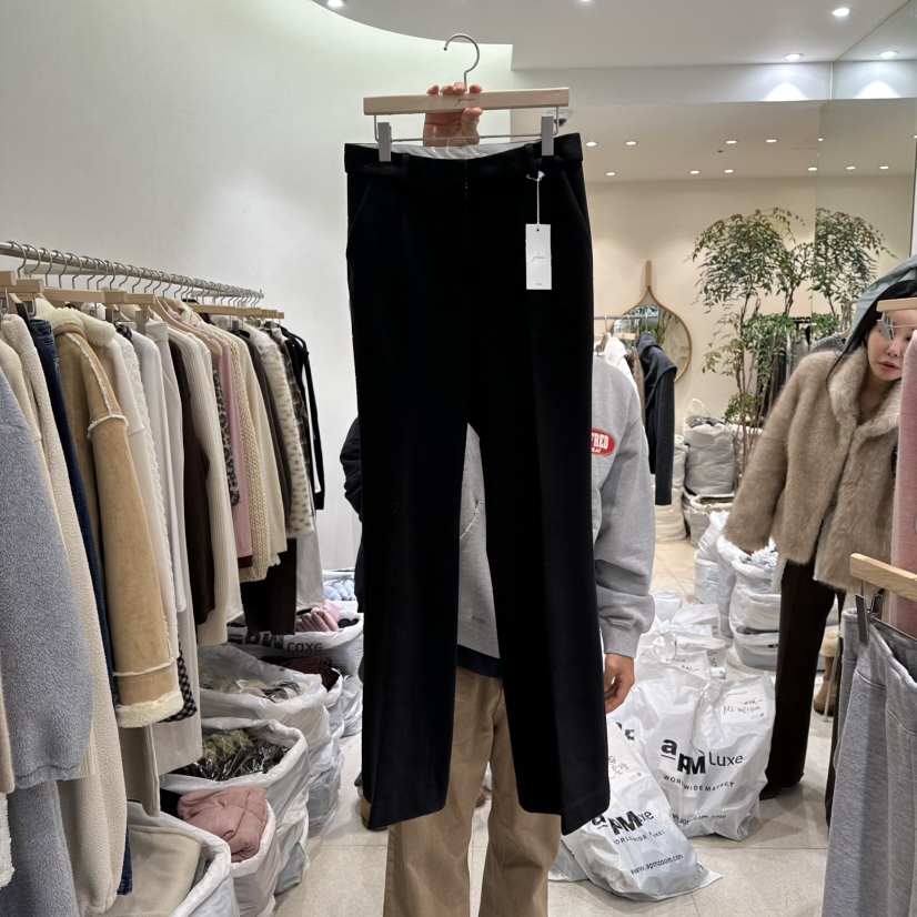 GRACIA韓國直郵㊣女士新品推薦熱賣真品人氣時尚休閑褲保暖GRACIA休閑褲圖色3