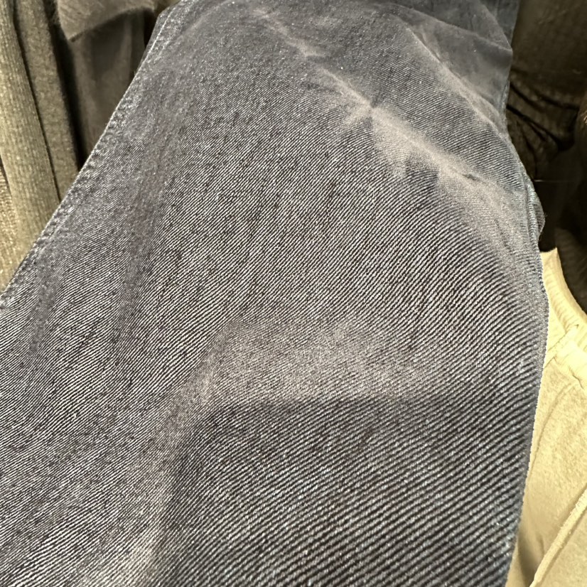 HABLE東大門㊣直郵女裝新品推薦25秋冬熱賣休閑牛仔褲天鵝絨HABLE牛仔褲