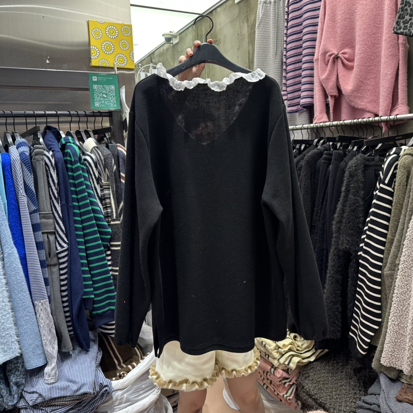 RUNWAY-런웨이東大門㊣直郵女士新品25秋冬真品針織衫兔子RUNWAY針織衫