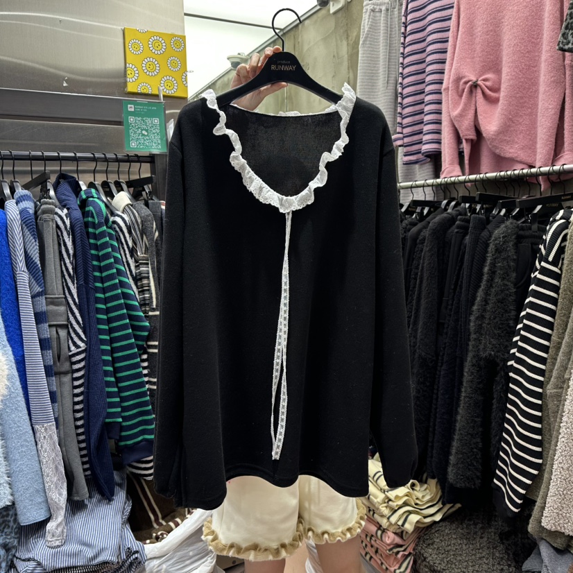 RUNWAY-런웨이東大門㊣直郵女士新品25秋冬真品針織衫兔子RUNWAY針織衫圖色3