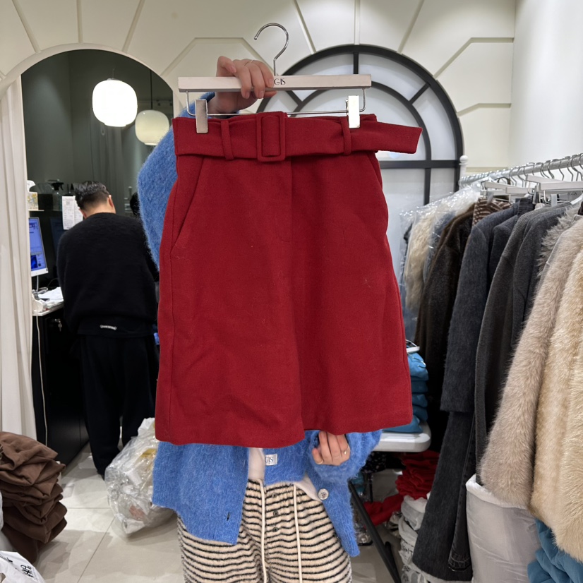 EGG IS韓國直郵㊣女士新品時尚熱賣真品人氣職業休閑25秋冬短裙EGG IS短裙圖色1