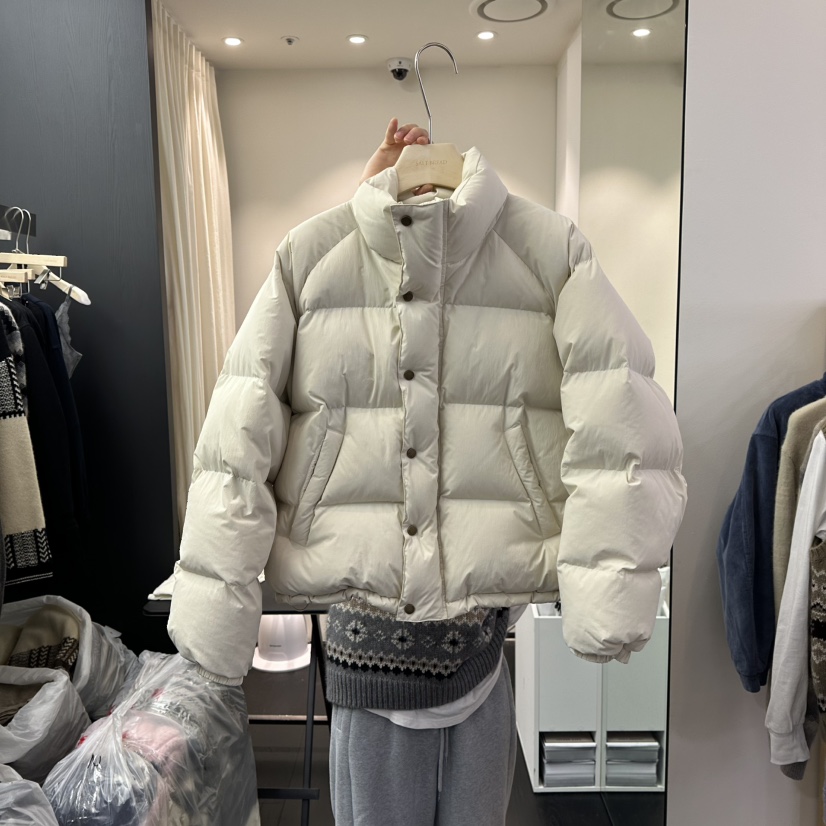 SALT BREAD韓國直郵㊣女裝新品推薦休閑人氣真品短款羽絨服SALT BREAD短款羽絨服圖色1