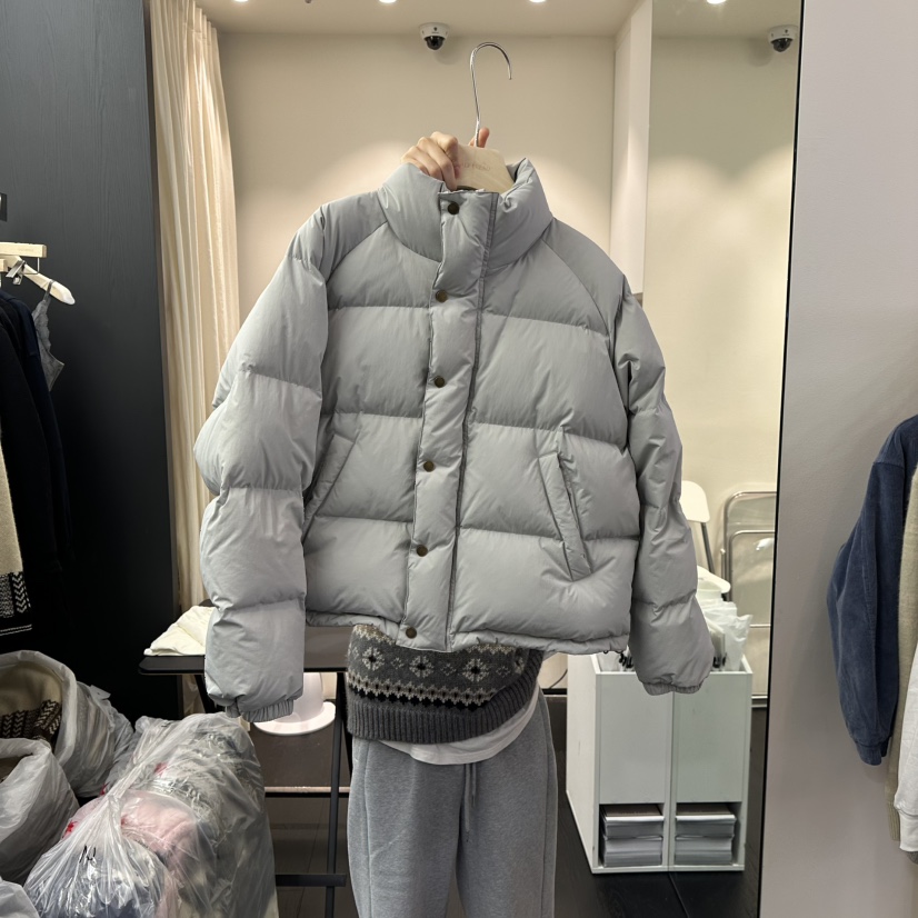 SALT BREAD韓國直郵㊣女裝新品推薦休閑人氣真品短款羽絨服SALT BREAD短款羽絨服圖色3