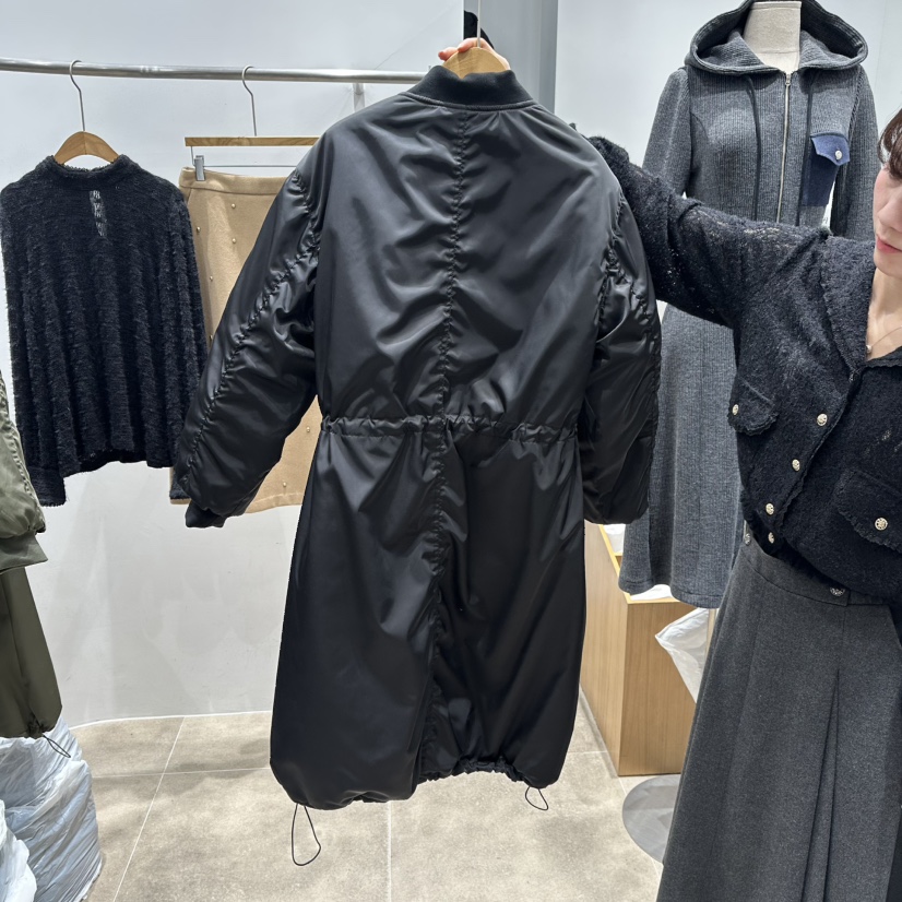 ENVY韓國代購㊣女裝新款熱賣休閑時尚25秋冬人氣真品長款風衣ENVY長款風衣