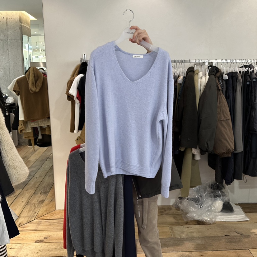 CREAM VILLA韓國代購㊣女士新品熱賣針織衫CREAMVILLA針織衫圖色2