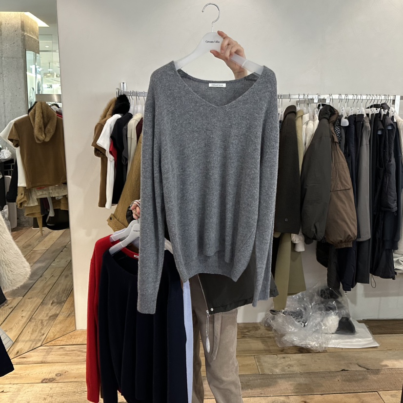 CREAM VILLA韓國代購㊣女士新品熱賣針織衫CREAMVILLA針織衫圖色3