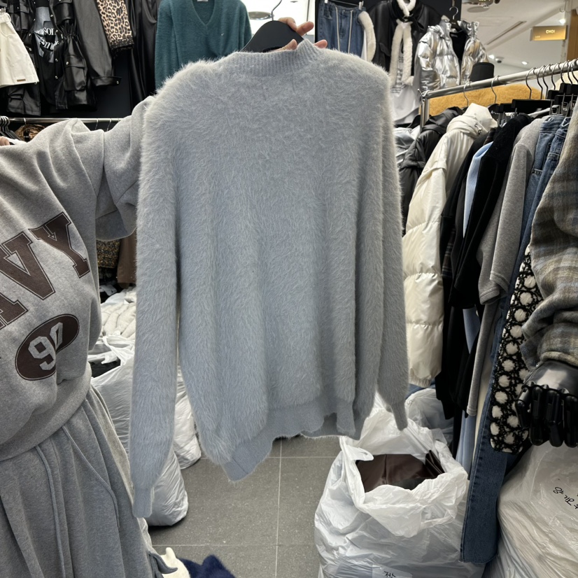 A-DEL韓國代購㊣女士新款時尚真品25秋冬休閑職業針織衫開衫A-DEL針織衫