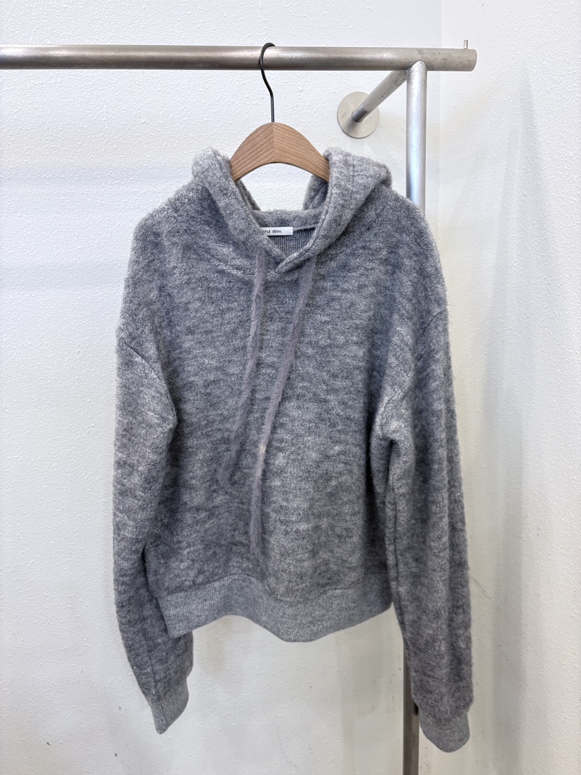 LUMIPLE韓國直郵㊣女士新款真品職業熱賣衛衣連帽衫加絨毛圈LUMIPLE衛衣圖色1