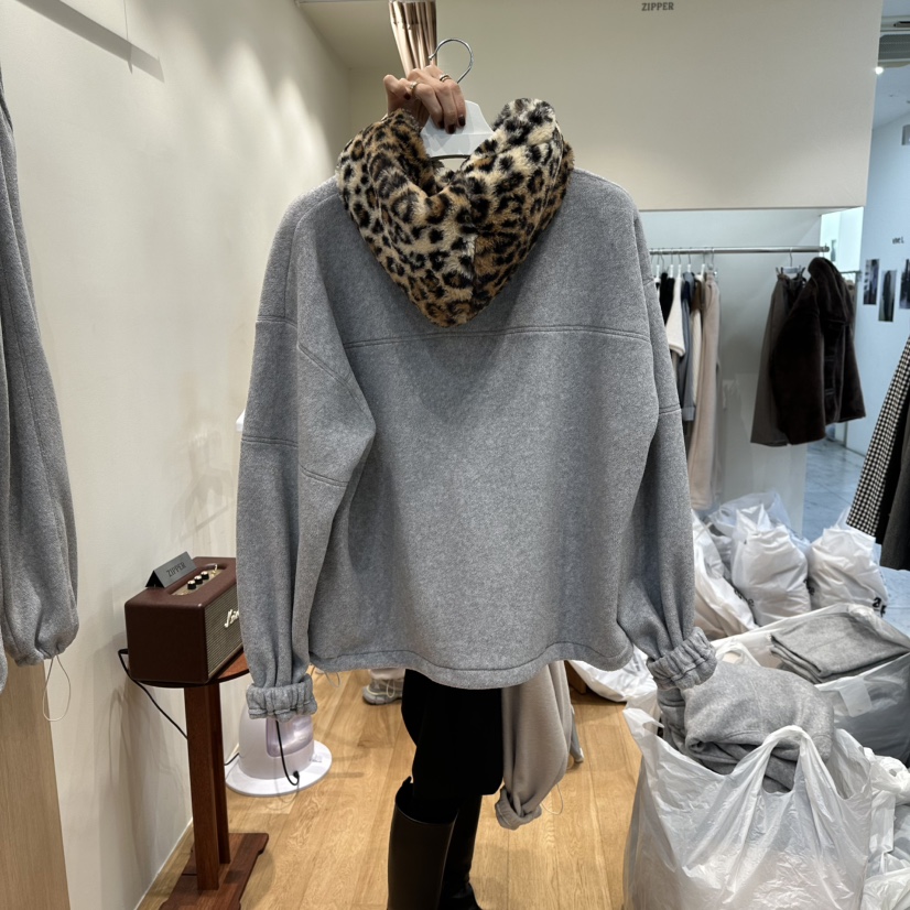 ZIPPER東大門㊣代購女士新款真品衛衣假兩件連帽衫加絨保暖ZIPPER衛衣