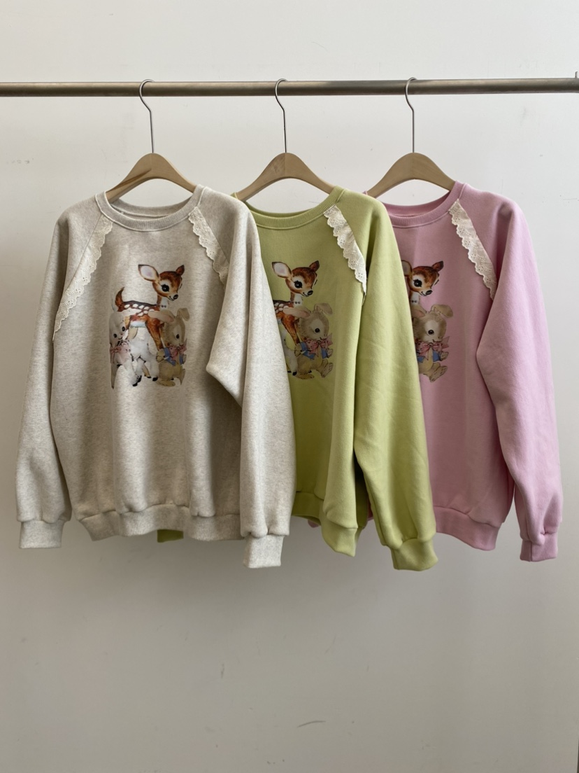 COCOMATON東大門㊣實拍女士新品真品時尚25秋冬衛衣加絨羊毛COCOMATON衛衣