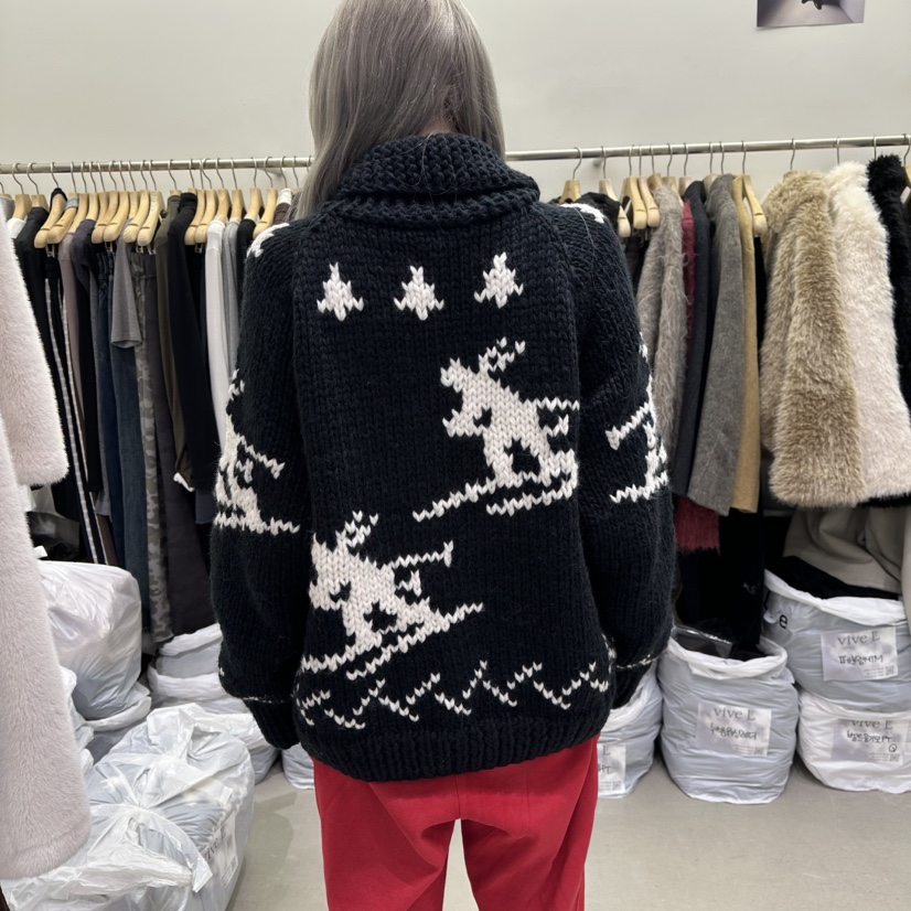 VIVEL東大門㊣直郵女士新款休閑職業推薦時尚25秋冬人氣針織衫VIVEL針織衫