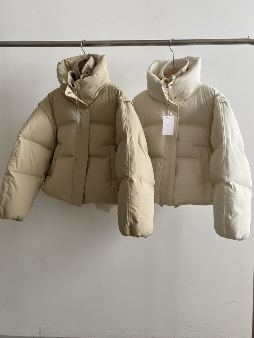 COCOMATON東大門㊣代購女士新款推薦真品職業短款羽絨服可拆卸COCOMATON短款羽絨服