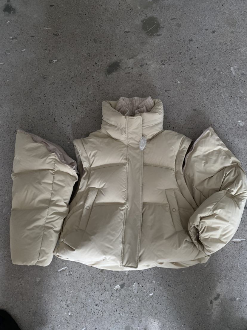 COCOMATON東大門㊣代購女士新款推薦真品職業短款羽絨服可拆卸COCOMATON短款羽絨服