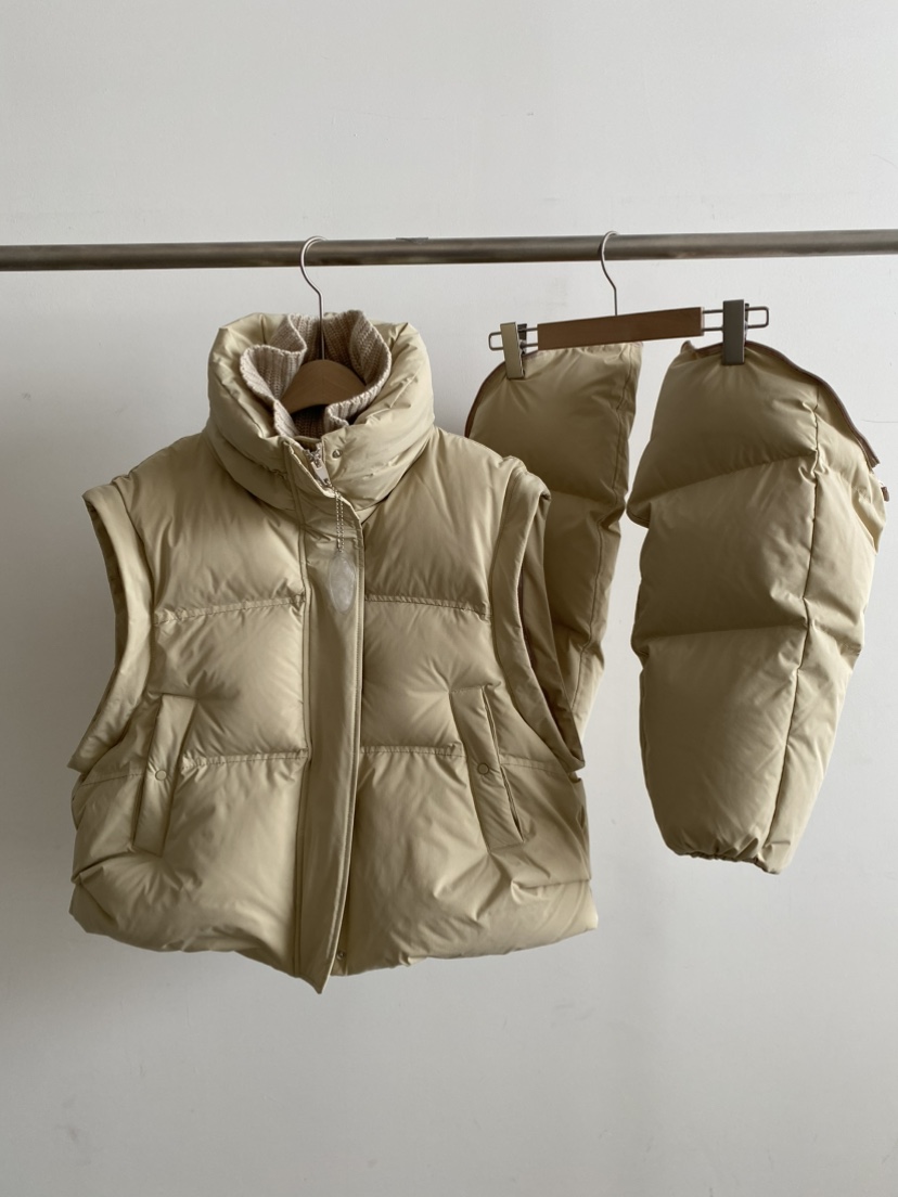 COCOMATON東大門㊣代購女士新款推薦真品職業短款羽絨服可拆卸COCOMATON短款羽絨服圖色2