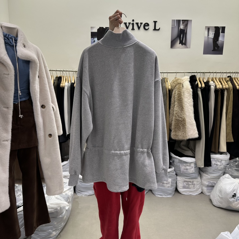 VIVEL東大門㊣實拍女士新款時尚休閑25秋冬職業人氣衛衣加絨VIVEL衛衣