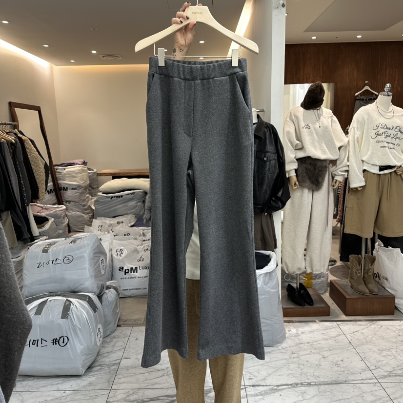 NOPSIS東大門㊣直郵女裝新款職業25秋冬時尚熱賣推薦休閑褲NOPSIS休閑褲圖色2