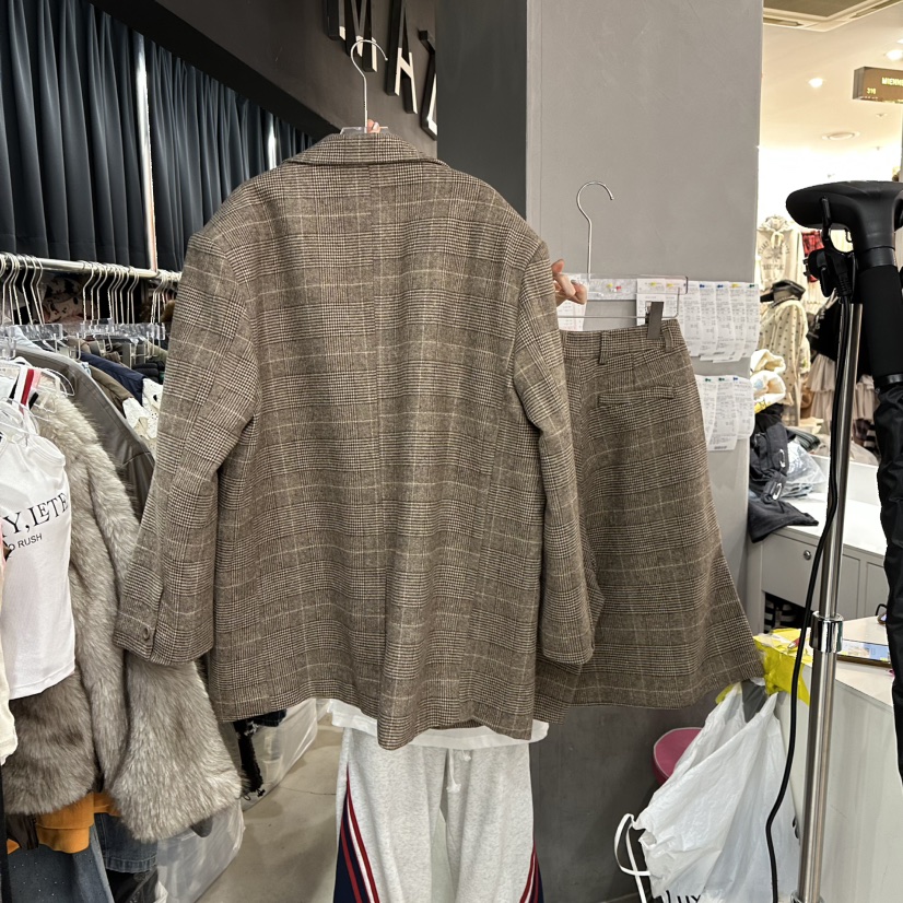 MOMAZU韓國代購㊣女士新款25秋冬熱賣職業時尚人氣套裝套裝MOMAZU套裝