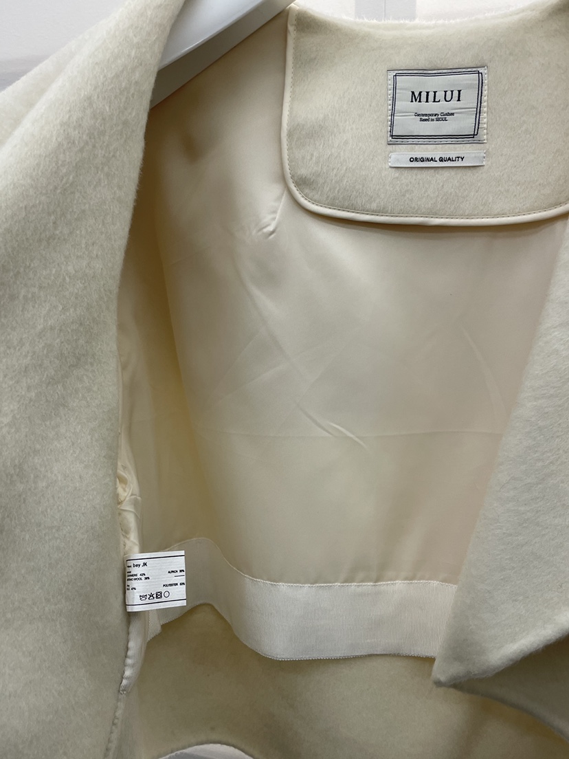 MILUI韓國代購㊣女士新品職業人氣25秋冬時尚休閑套裝含腰帶MILUI套裝