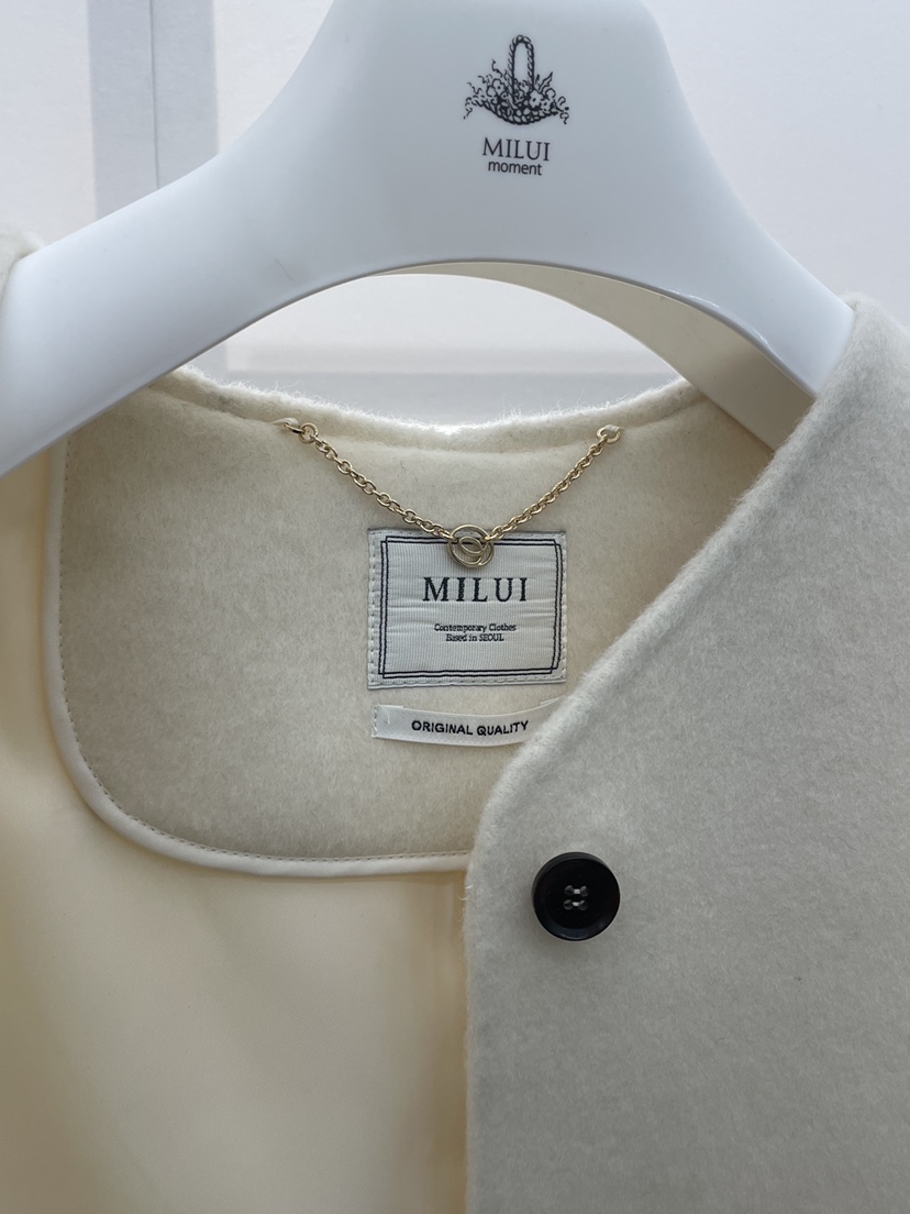 MILUI韓國代購㊣女士新品職業人氣25秋冬時尚休閑套裝含腰帶MILUI套裝