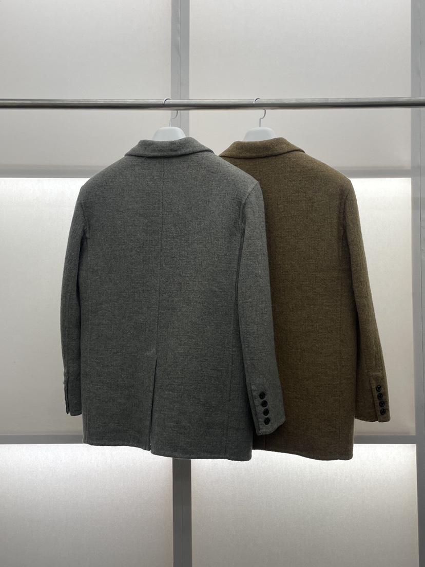 MILUI韓國直郵㊣女士新品職業真品人氣推薦25秋冬休閑短款大衣MILUI短款大衣