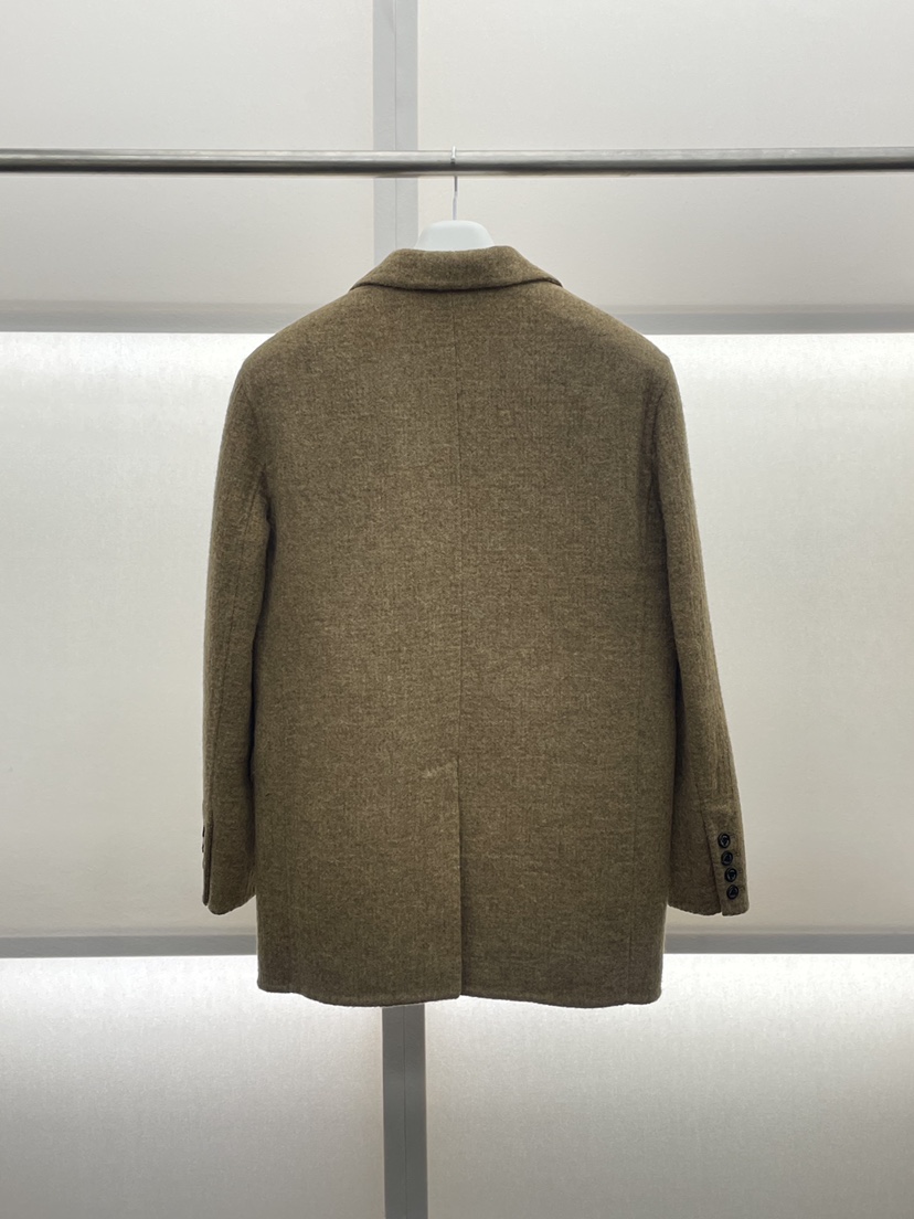 MILUI韓國直郵㊣女士新品職業真品人氣推薦25秋冬休閑短款大衣MILUI短款大衣