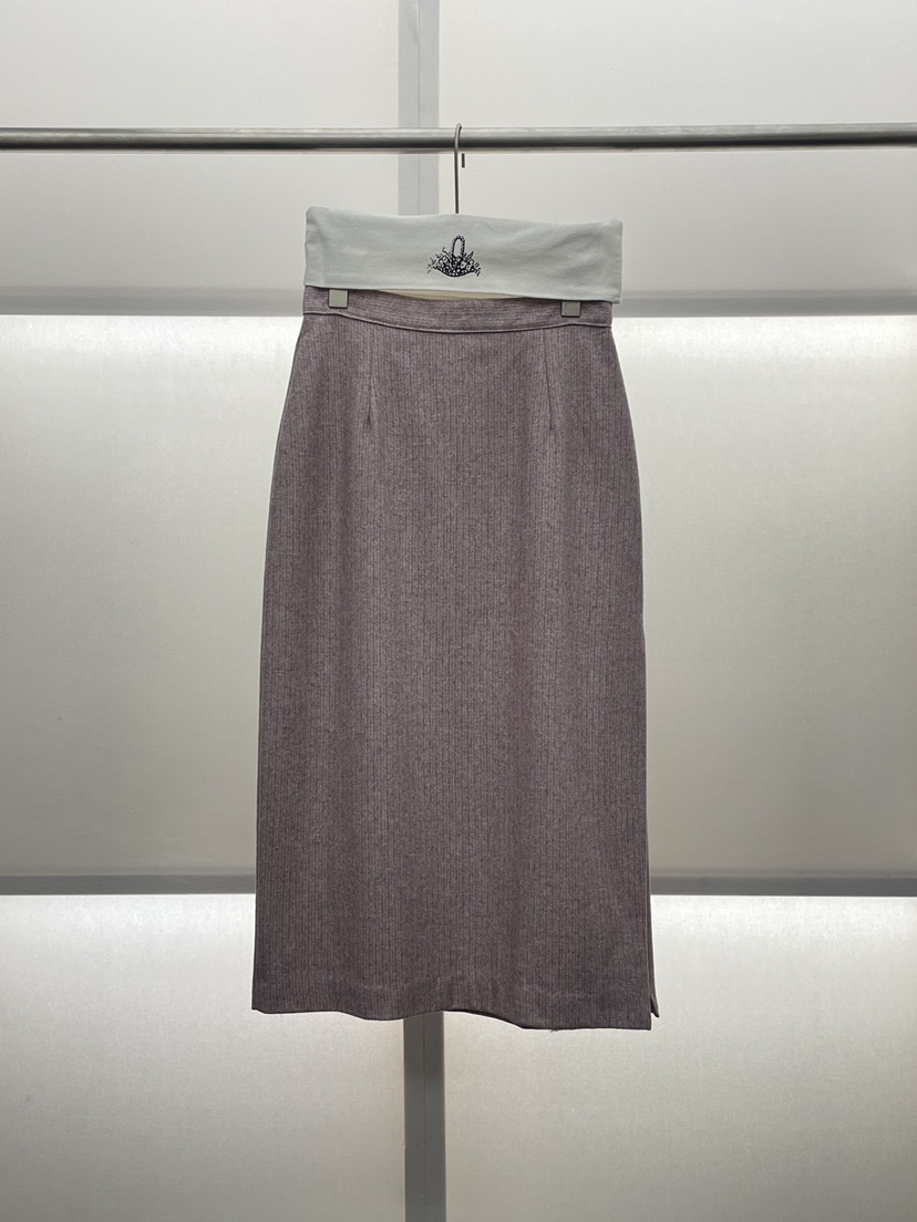 MILUI韓國直郵㊣女裝新款推薦職業休閑人氣時尚熱賣真品長裙MILUI長裙圖色1