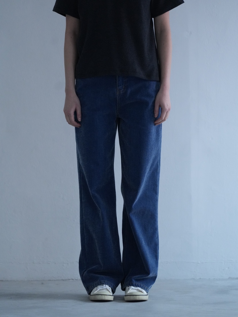 MILUI韓國代購㊣女裝新款人氣時尚休閑推薦熱賣25秋冬牛仔褲MILUI牛仔褲