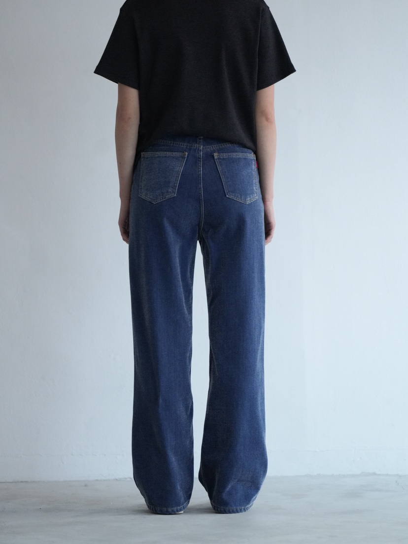 MILUI韓國代購㊣女裝新款人氣時尚休閑推薦熱賣25秋冬牛仔褲MILUI牛仔褲