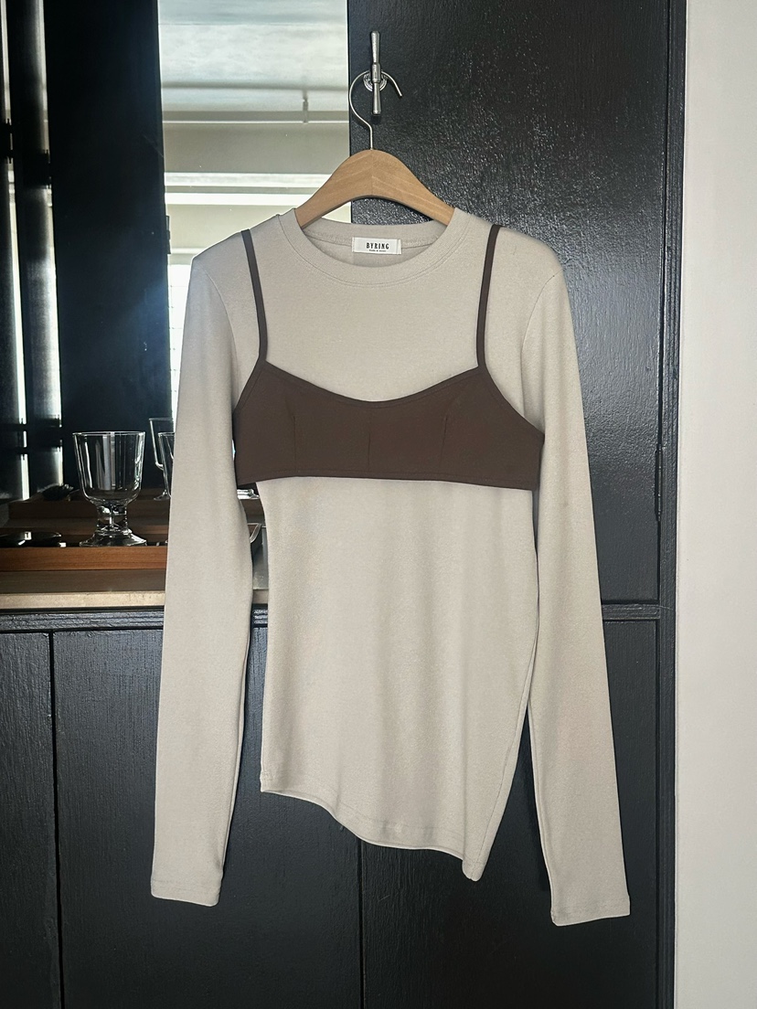 BYRING東大門㊣直郵女士新款推薦職業熱賣時尚休閑人氣套裝BYRING套裝圖色1