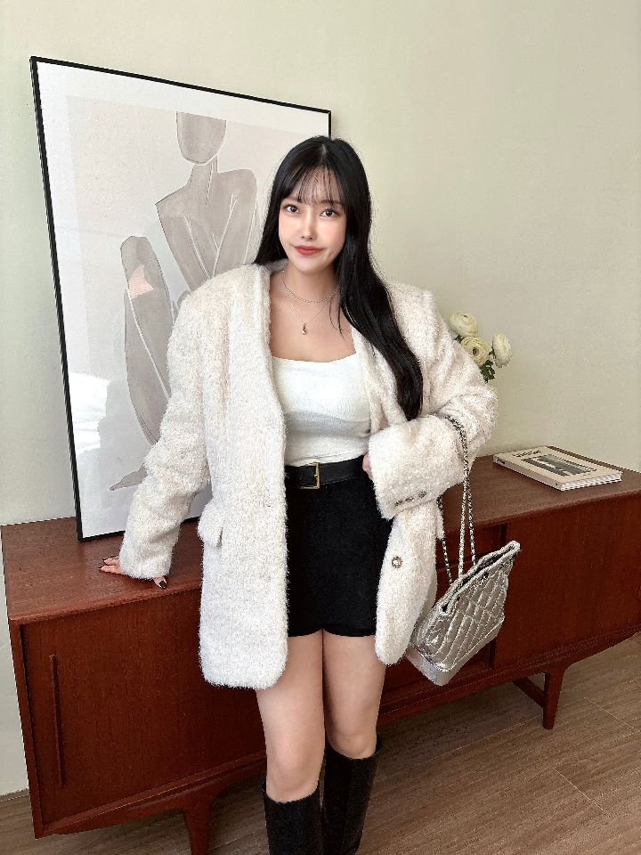 mars東大門㊣實拍女士新品時尚休閑熱賣人氣25秋冬夾克含腰帶mars夾克