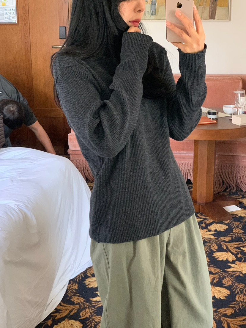 MILUI東大門㊣代購女士新品時尚人氣真品25秋冬熱賣推薦針織衫MILUI針織衫