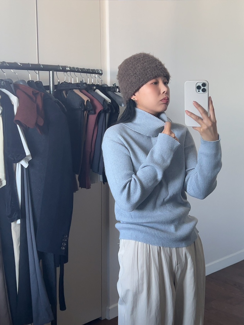 MILUI東大門㊣代購女士新品時尚人氣真品25秋冬熱賣推薦針織衫MILUI針織衫