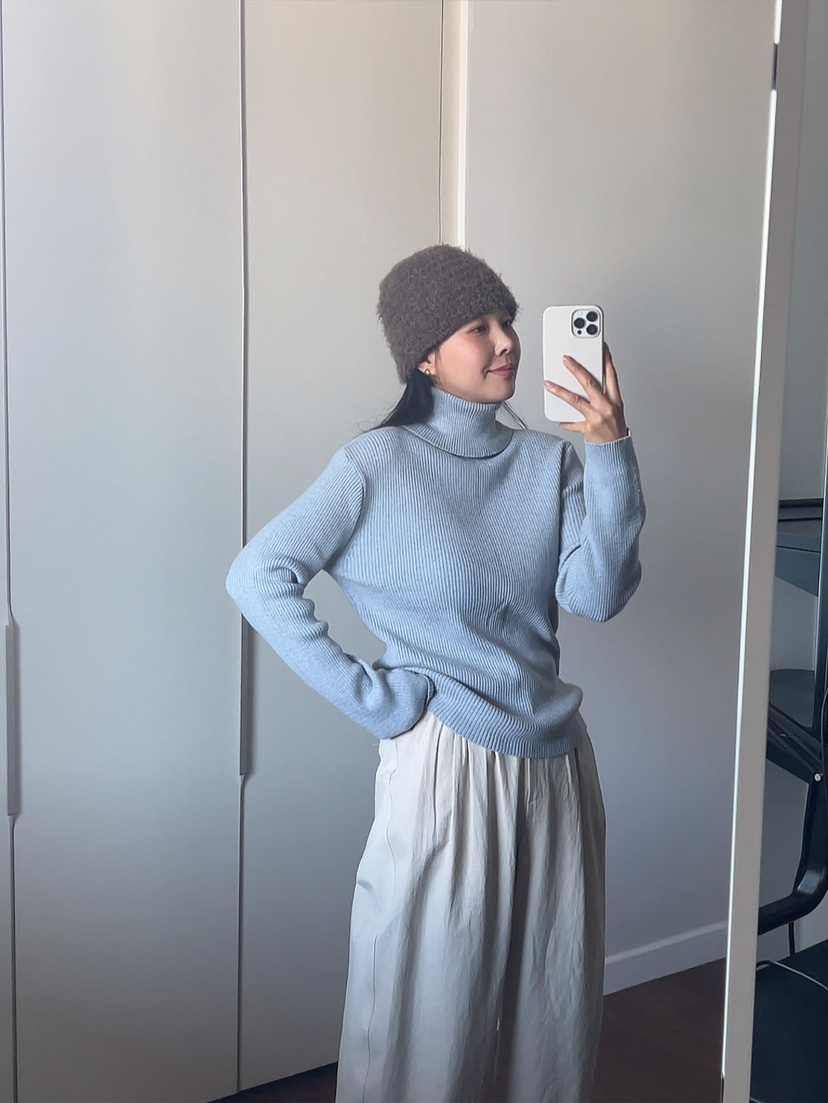 MILUI東大門㊣代購女士新品時尚人氣真品25秋冬熱賣推薦針織衫MILUI針織衫