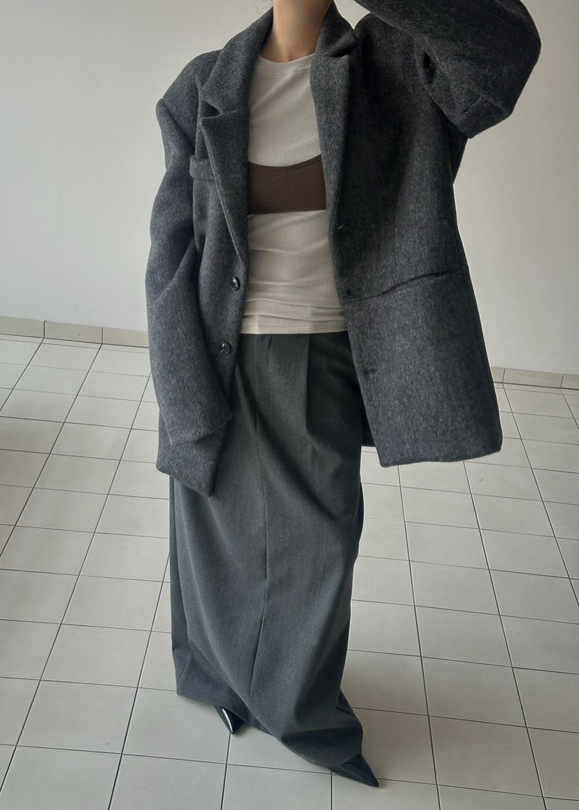 BYRING韓國代購㊣女士新品真品熱賣時尚25秋冬推薦夾克羊毛BYRING夾克