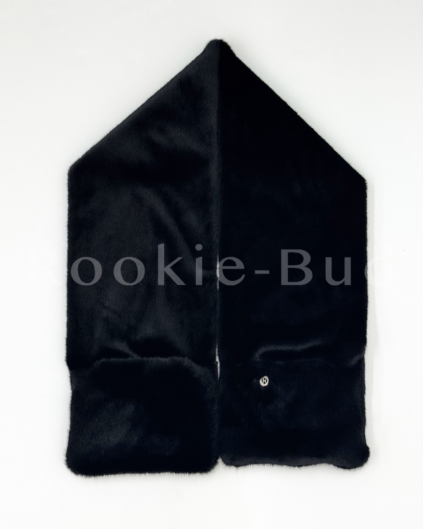 ROOKIE BUD韓國代購㊣女士新品職業人氣熱賣25秋冬圍巾披肩口袋ROOKIE BUD-L圍巾/披肩圖色2