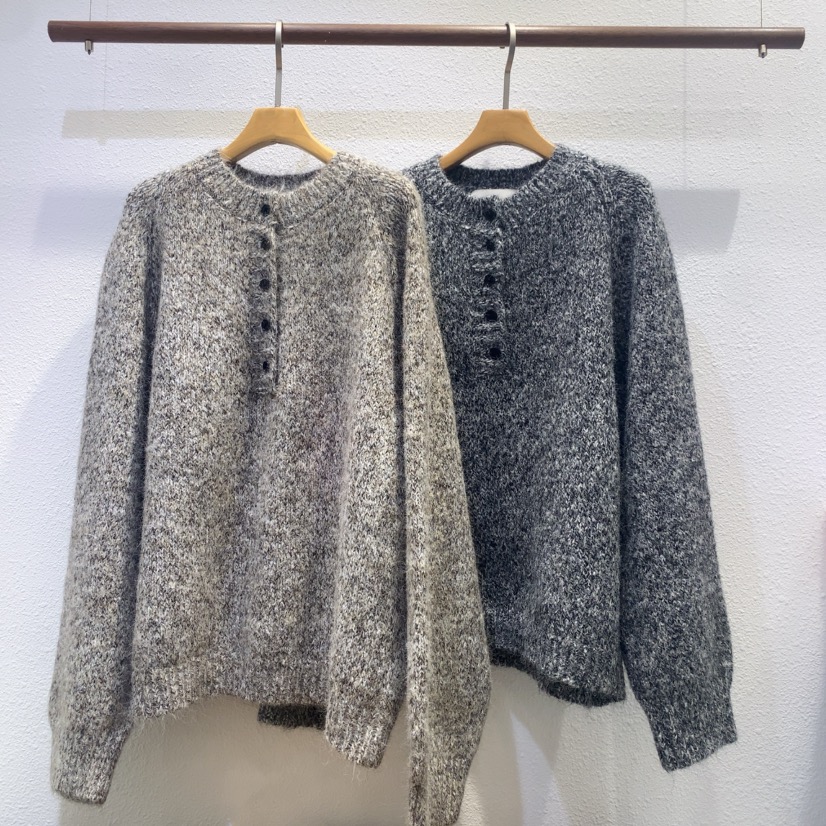 DARLUZ_MI東大門㊣代購女裝新品熱賣職業人氣休閑針織衫紐扣DARLUZ_MI針織衫