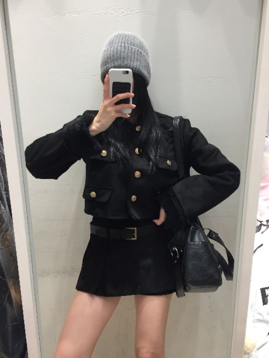 mars東大門㊣實拍女士新品25秋冬推薦真品職業人氣夾克粗花呢mars夾克