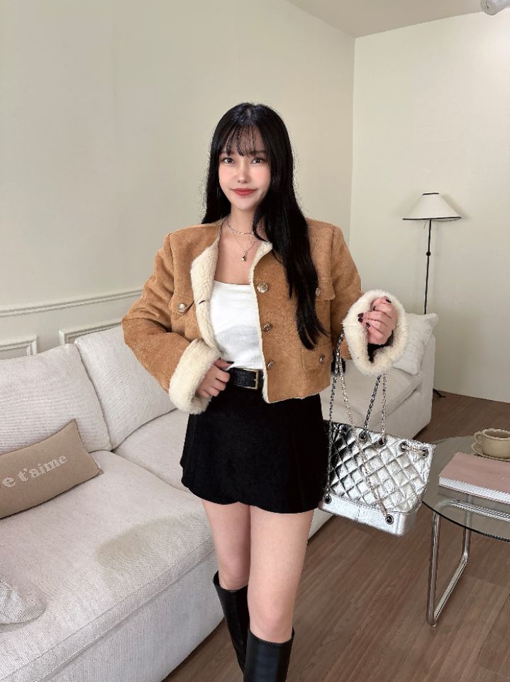 mars東大門㊣實拍女士新品25秋冬推薦真品職業人氣夾克粗花呢mars夾克