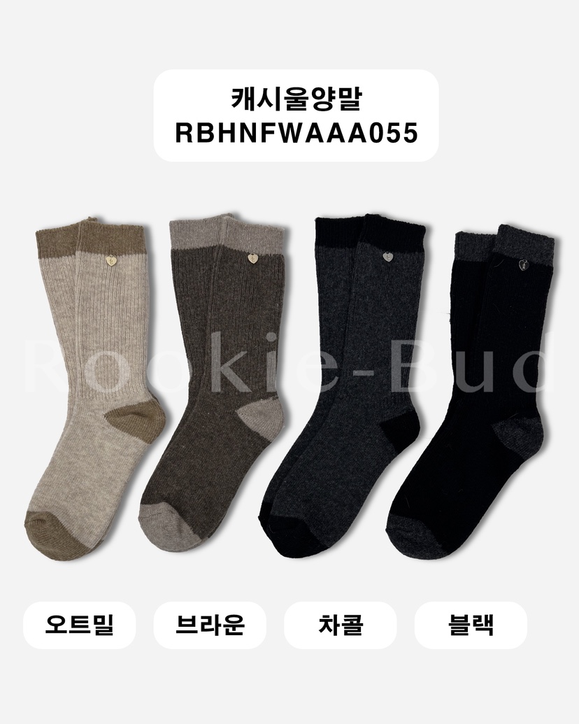 ROOKIE BUD韓國代購㊣女士新品人氣25秋冬真品熱賣襪子羊絨ROOKIE BUD-L襪子