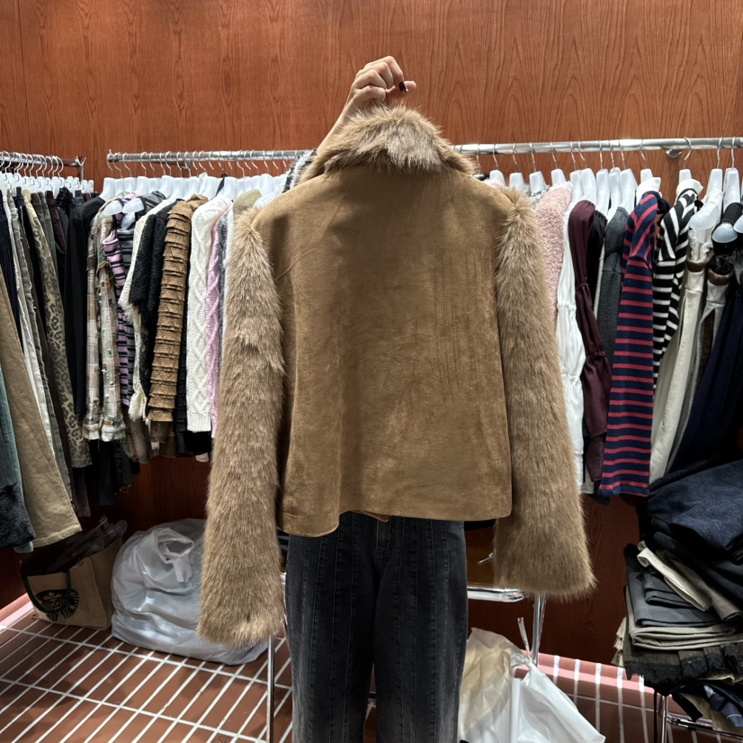 ILLO東大門㊣實拍女士新品人氣真品休閑職業時尚推薦夾克麂皮ILLO夾克