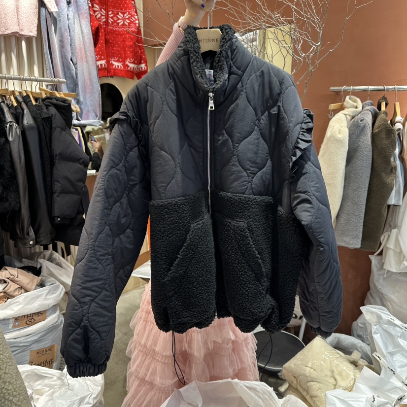 MIENNE東大門㊣實拍女士新品25秋冬人氣推薦職業時尚真品夾克MIENNE夾克圖色3