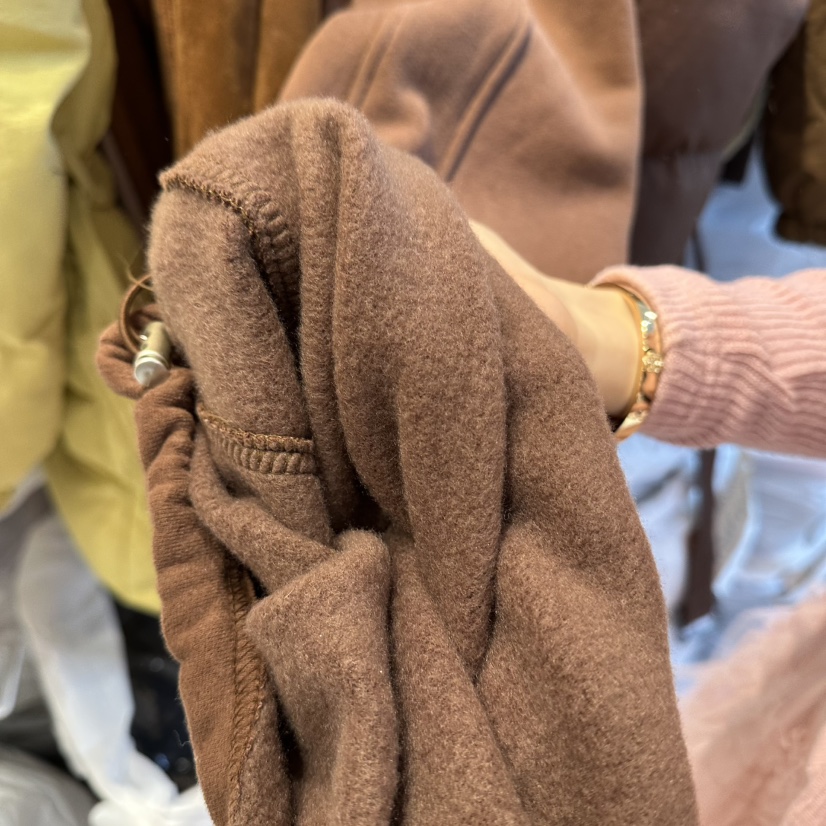 MIENNE東大門㊣代購女士新款真品25秋冬休閑褲加絨抓絨格紋MIENNE休閑褲