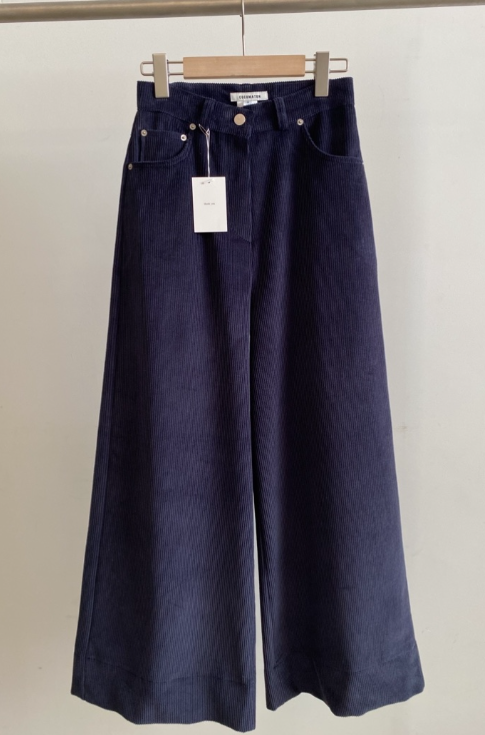 COCOMATON東大門㊣代購女裝新品職業真品25秋冬休閑褲燈芯絨COCOMATON休閑褲圖色2