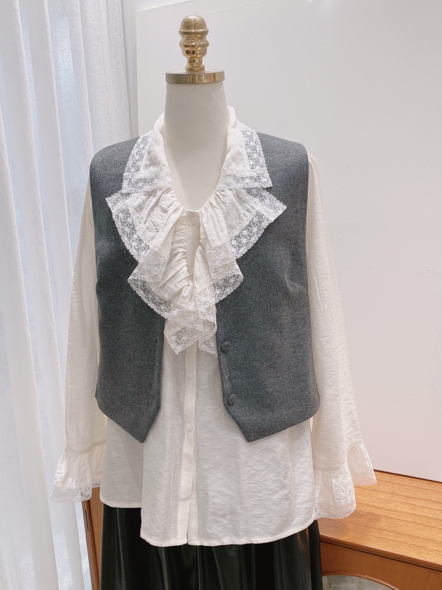 LETAILOR韓國代購㊣女裝新品職業休閑熱賣推薦時尚25秋冬馬甲LETAILOR馬甲