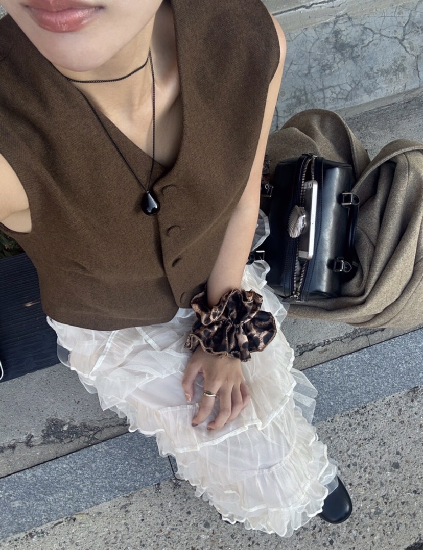 LETAILOR韓國代購㊣女裝新品職業休閑熱賣推薦時尚25秋冬馬甲LETAILOR馬甲