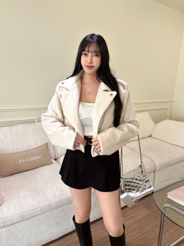 mars東大門㊣實拍女裝新款25秋冬真品職業人氣夾克含腰帶羊毛mars夾克