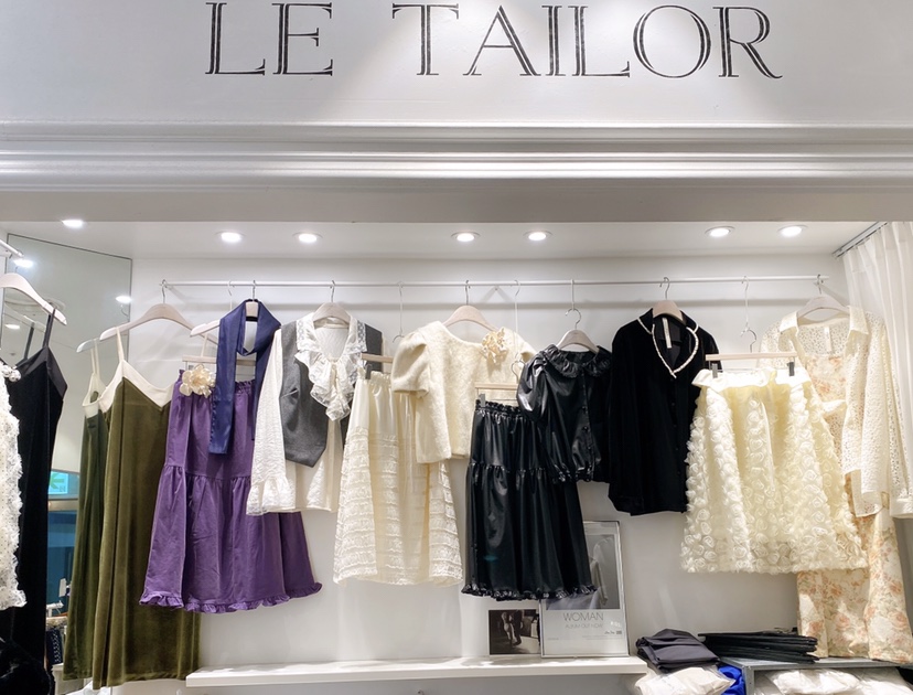 LETAILOR東大門㊣直郵女裝新品職業25秋冬襯衫蕾絲衫天鵝絨LETAILOR襯衫/蕾絲衫