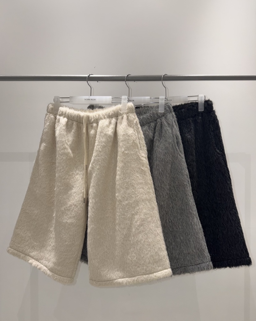 NOPROBLEM韓國直郵㊣女裝新款時尚職業推薦25秋冬人氣休閑短褲NOPROBLEM短褲圖色3左三色