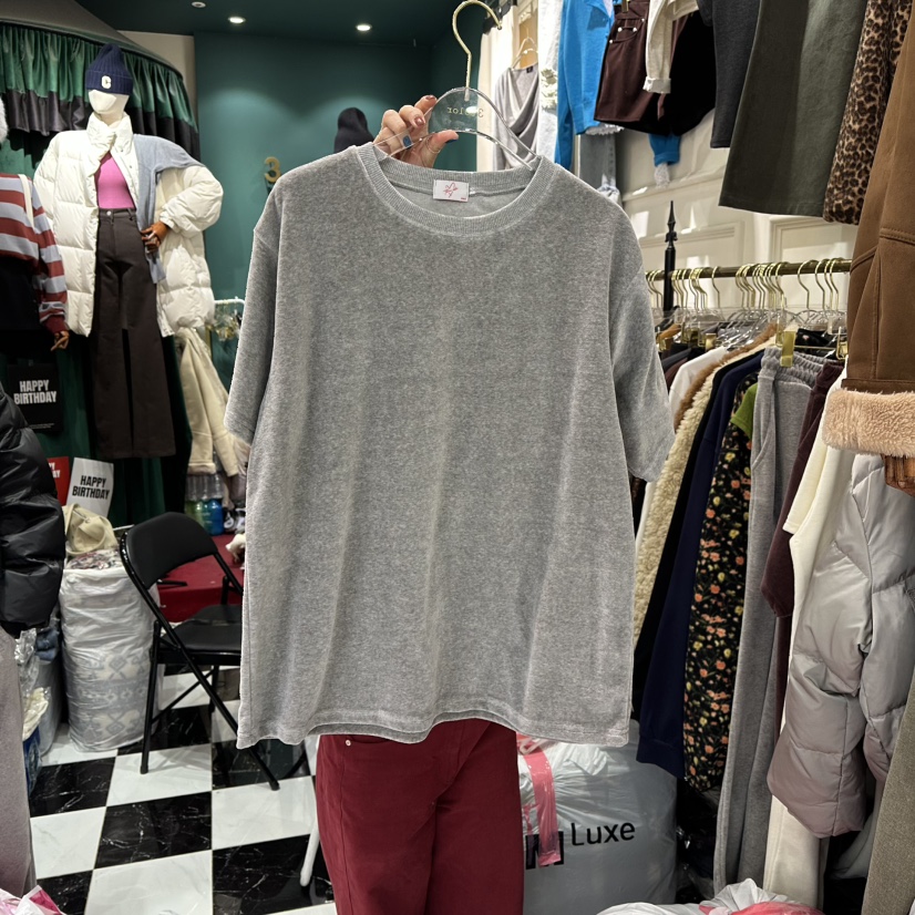 3COLOR東大門㊣代購女士新品休閑T恤Three colorT恤圖色3