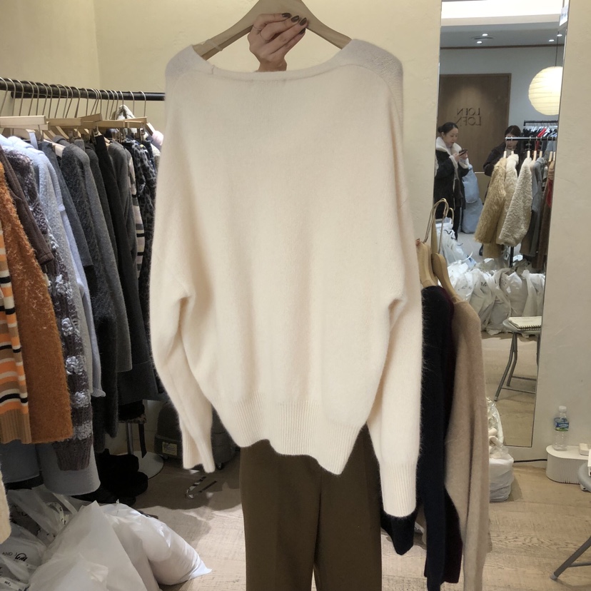 W AND J東大門㊣直郵女士新款25秋冬人氣熱賣真品針織衫浣熊W AND J針織衫